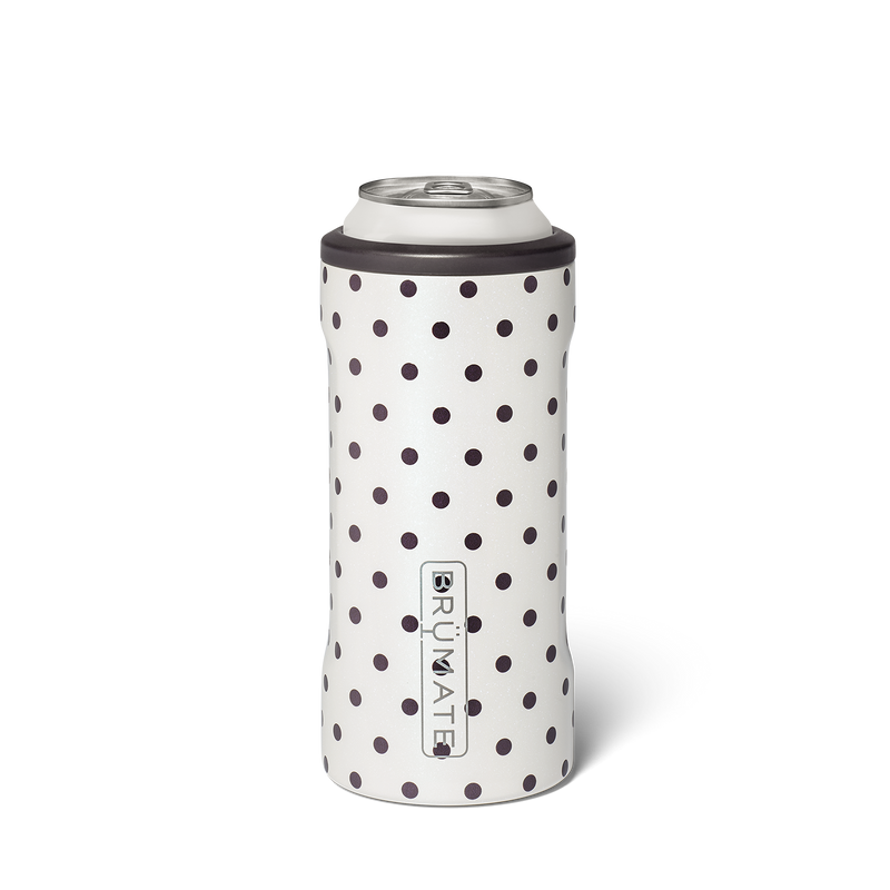 Hopsulator Slim | Polka Pearl | 12oz Slim Cans D6
