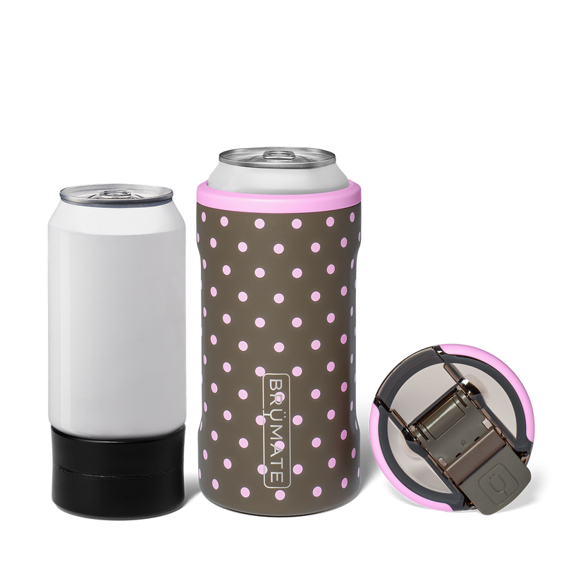 Hopsulator Trio | Mocha Dot | 12/16oz Standard Cans B9