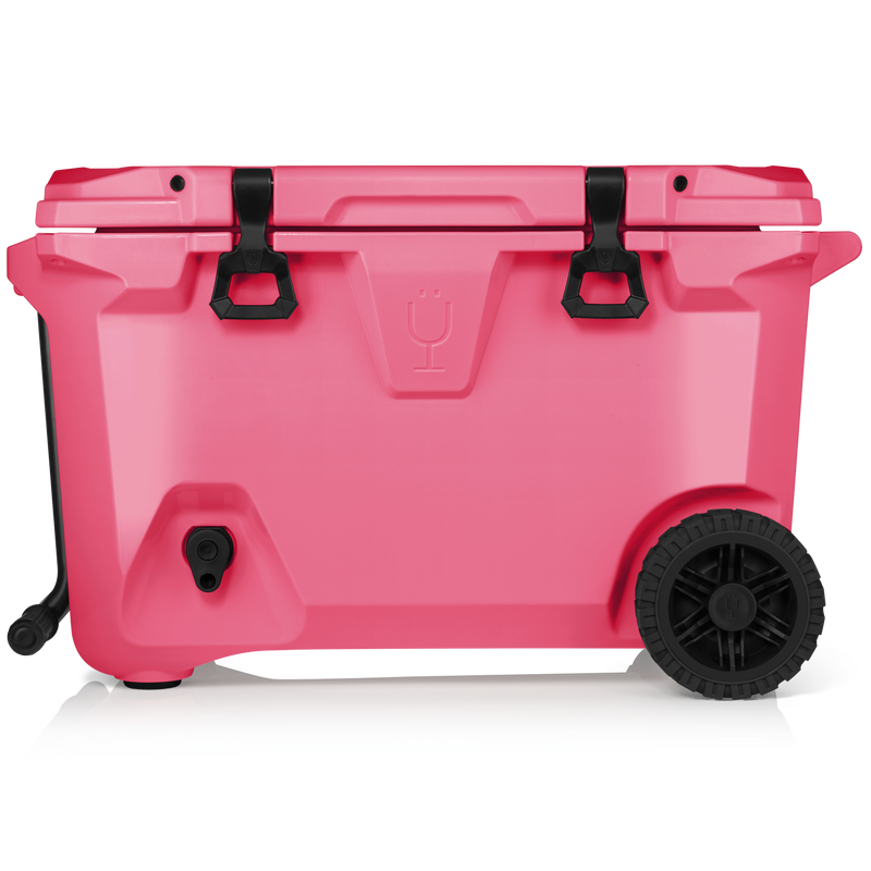 BrüTank 55-Quart Rolling Cooler | Neon Pink C5